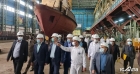 بازدید نمایندگان کمیسیون آموزش از مجتمع کشتی سازی شهید تمجیدی بندر انزلی