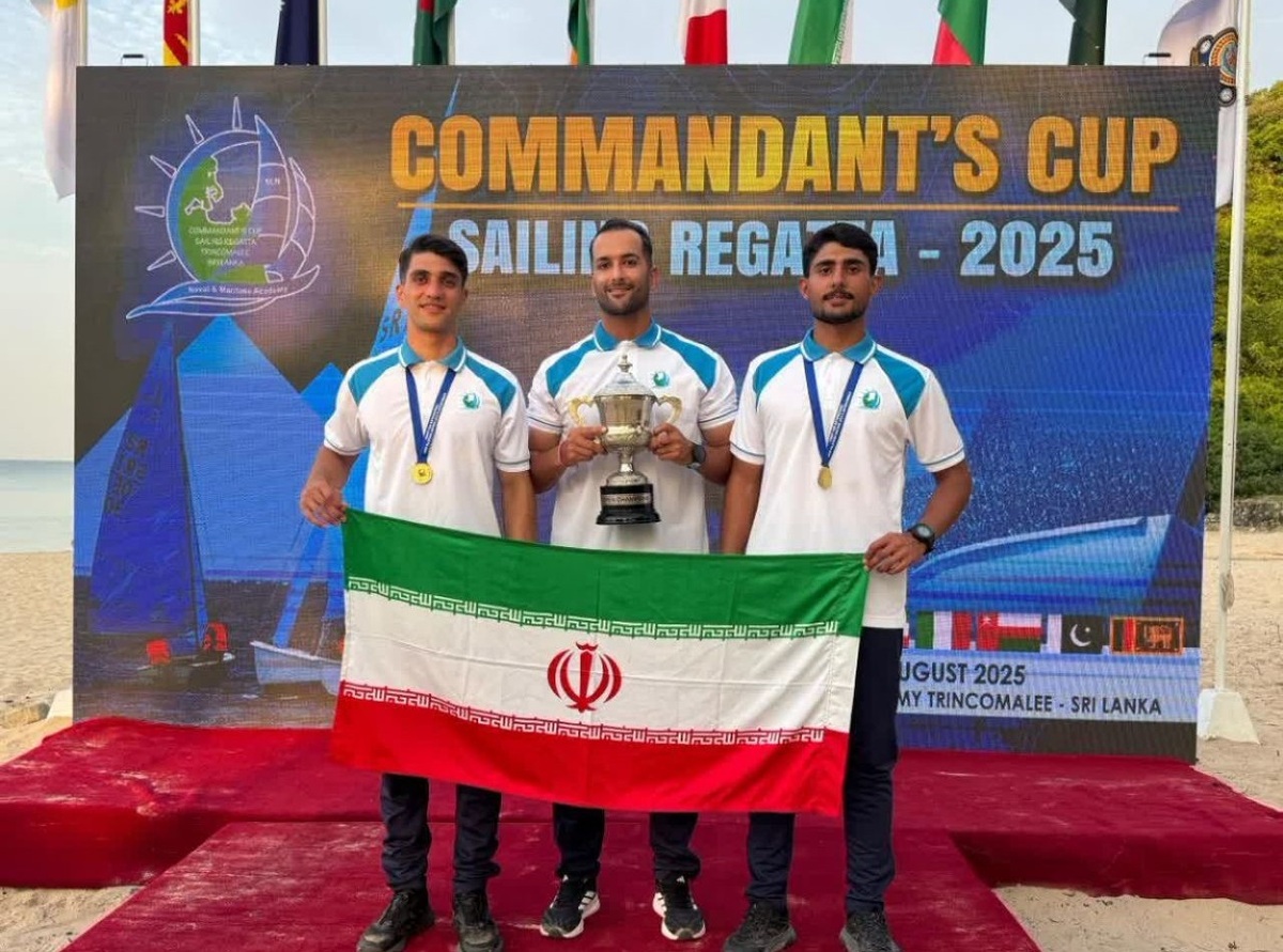 تیم دانشگاه علوم دریایی نوشهر فاتح سیلینگ کاپ سریلانکا؛ افتخار ملی در رقابت جهانی
