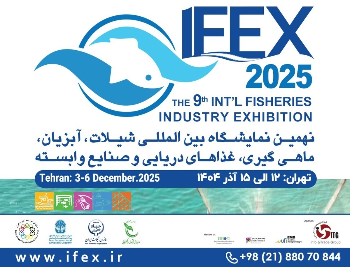 تهران میزبان بزرگ‌ترین رویداد شیلاتی کشور؛ آغاز IFEX 2025 از فردا ۱۲ آذر